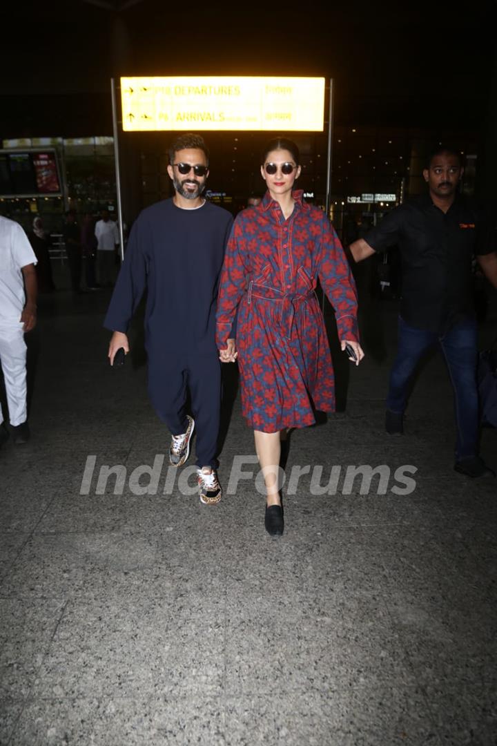 Sonam Kapoor and Anand Ahuja