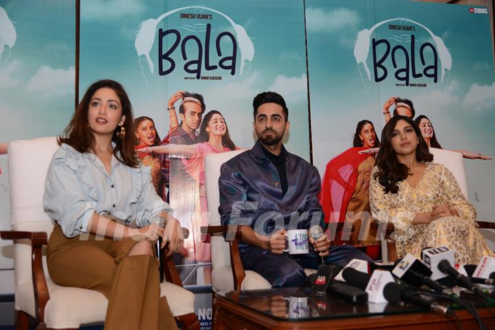 Celebs snapped promoting Bala and Marjaavaan!