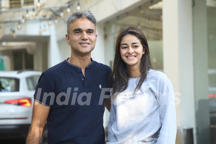 Ananya Panday and Mudassar Aziz