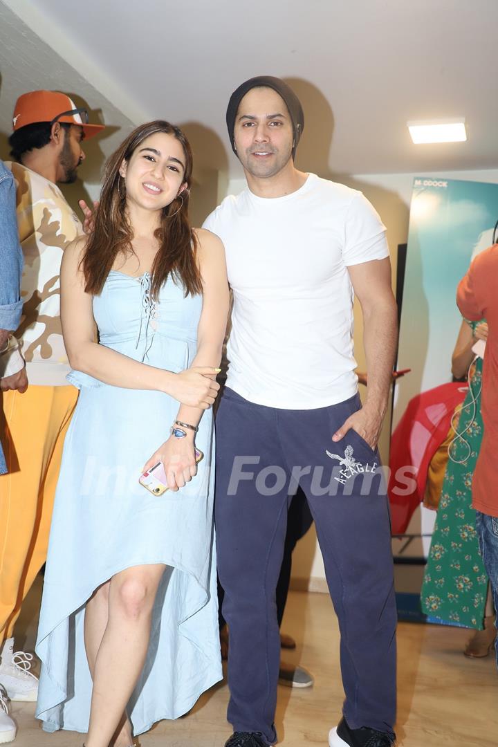 Varun Dhawan and Sara Ali Khan