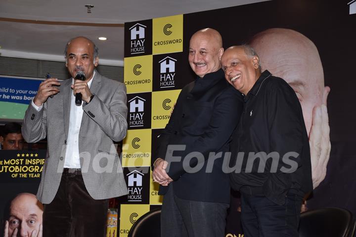 Anupam Kher, Sooraj Barjatya and Mahesh Bhatt