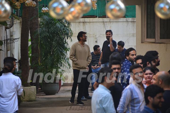 Anil Kapoor snapped at Marjaavaan's special screening!