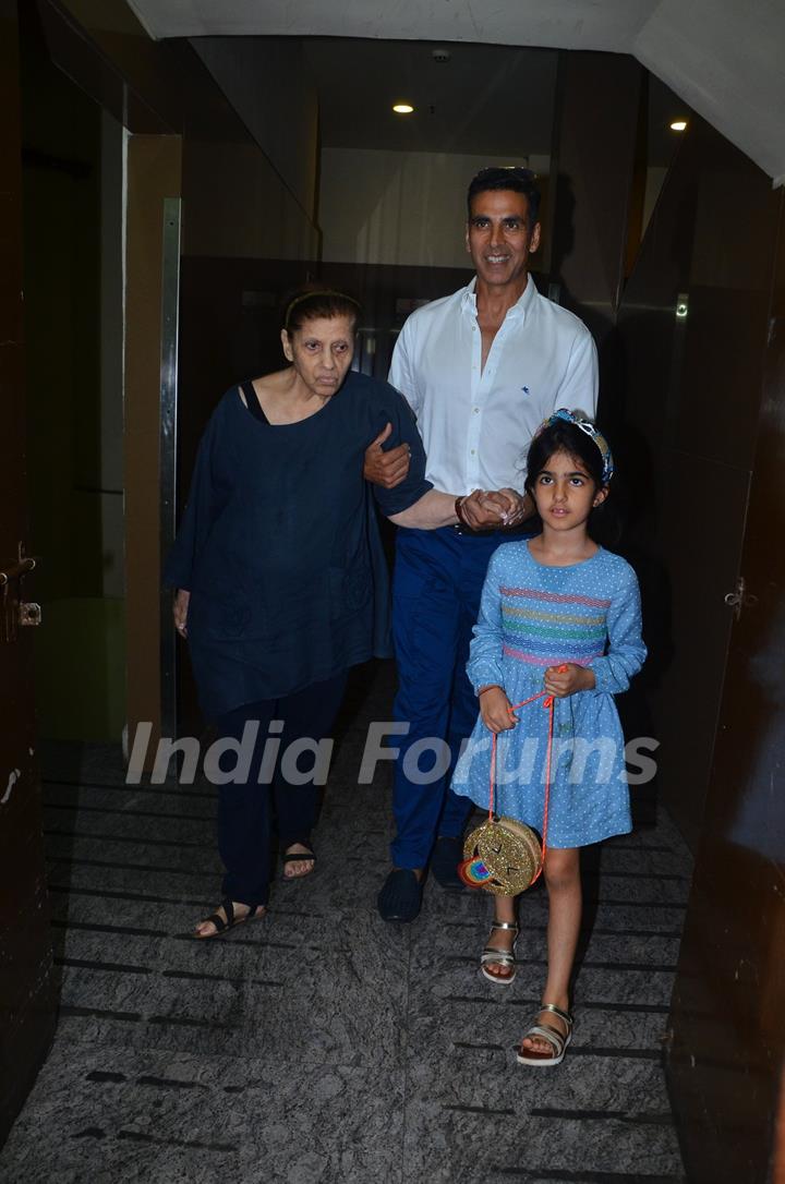 Akshay Kumar papped around the town