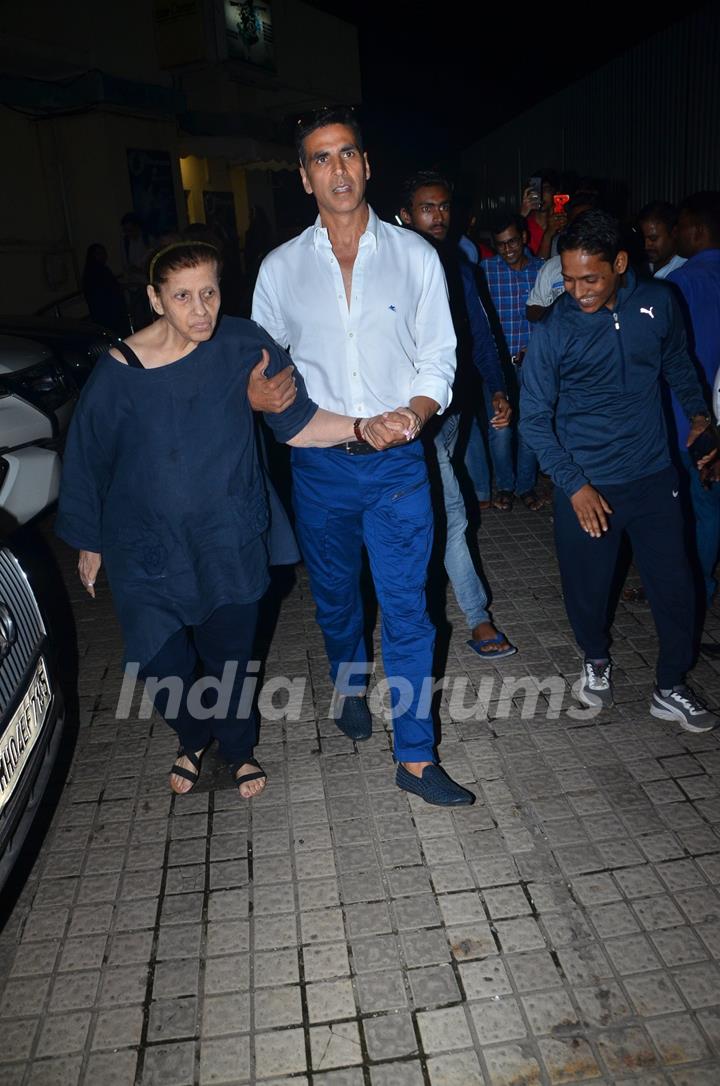 Akshay Kumar papped around the town