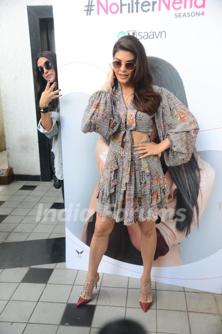 Jacqueline Fernandez and Neha Dhupia