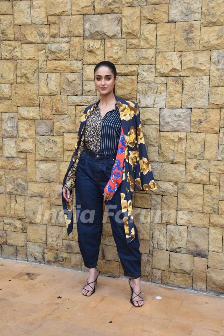 Ileana D'cruz promotes her upcoming movie Pagalpanti