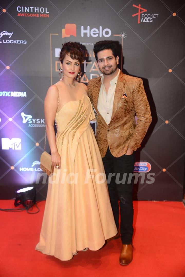 Karan Mehra and Nisha Rawal