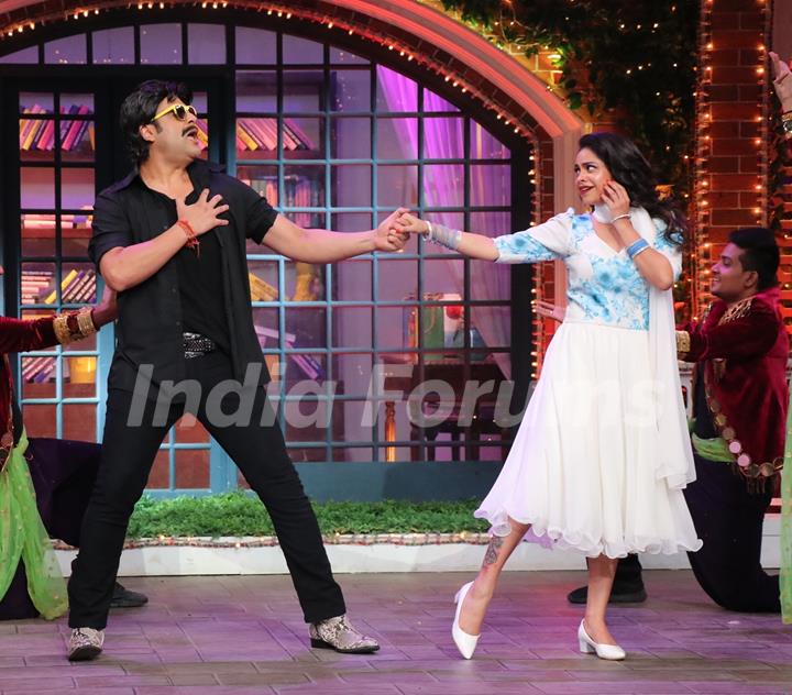 Krushna Abhishek and sumona chakravarti