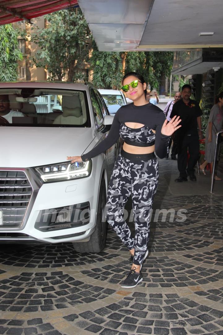 Parineeti Chopra snapped around the town