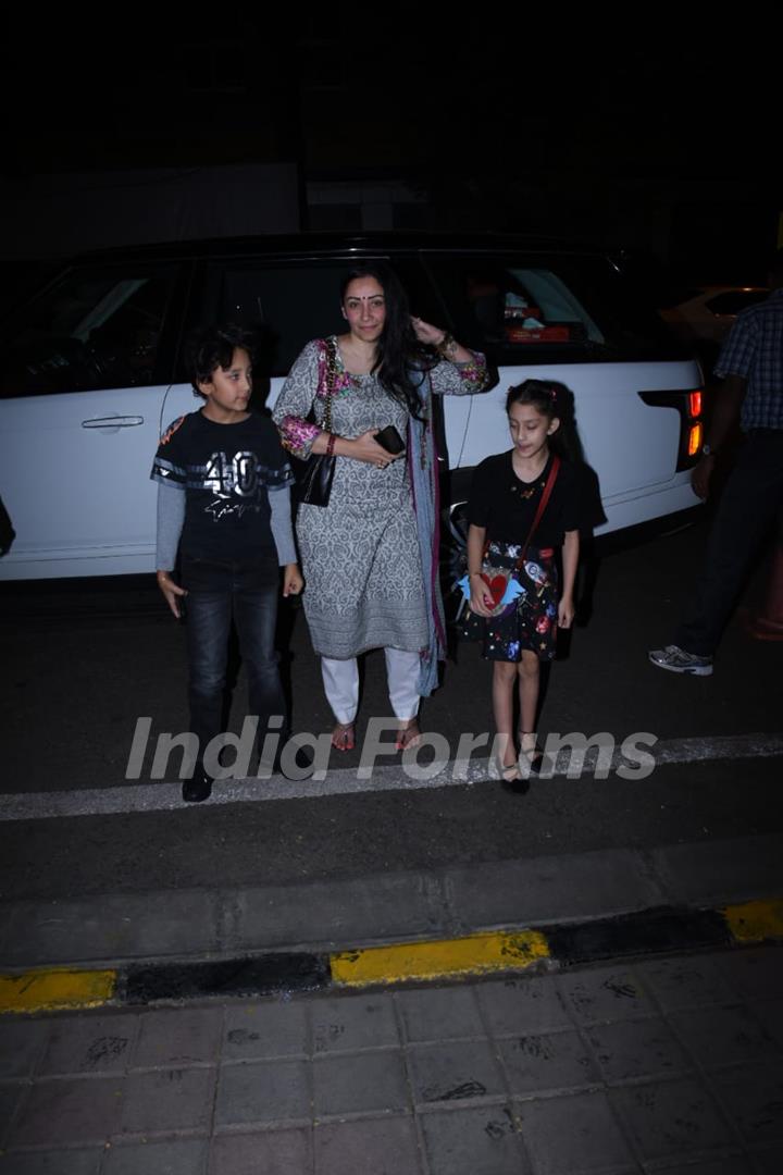 Manayata Dutt snapped around the town