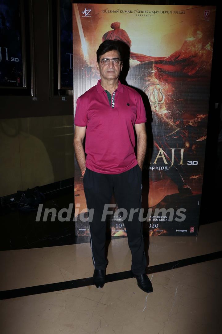 Murad Khetani papped at the special preview of Tanhaji: The Unsung Warrior