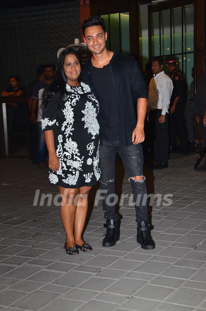 Arpita Khan Sharma and Aayush Sharma