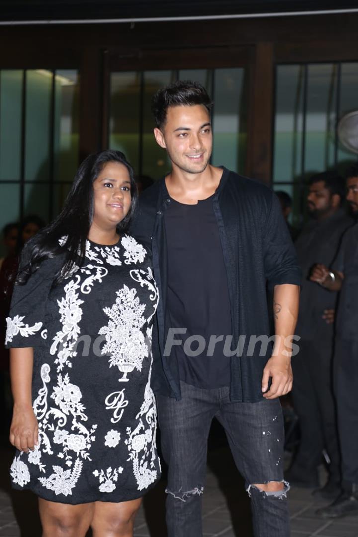 Arpita Khan Sharma and Aayush Sharma