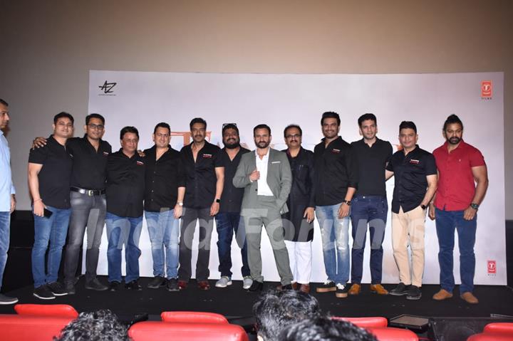 The entire star cast at the trailer launch of Tanhaji: The Unsung Warrior