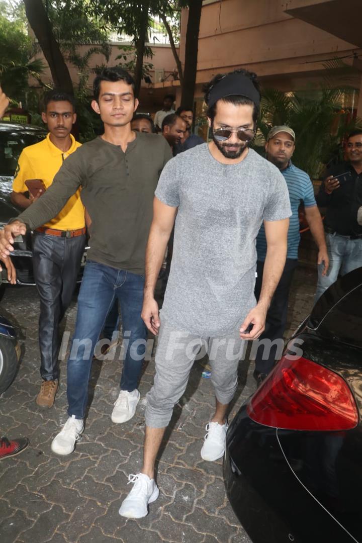 Shahid Kapoor spotted around the town
