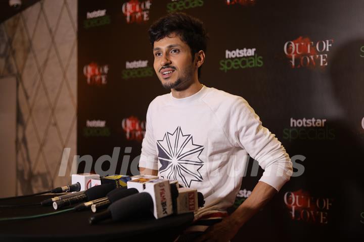 Amol Parashar at the red carpet screening event of Hotstar specials Out of Love 