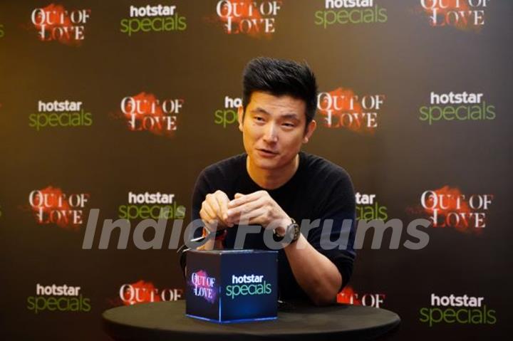 Chang at the red carpet screening event of Out of Love