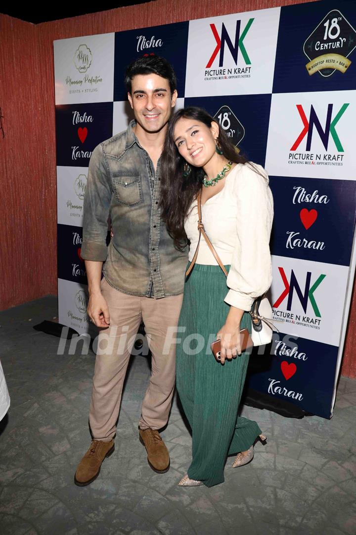 Gautam Rode with Pankhuri