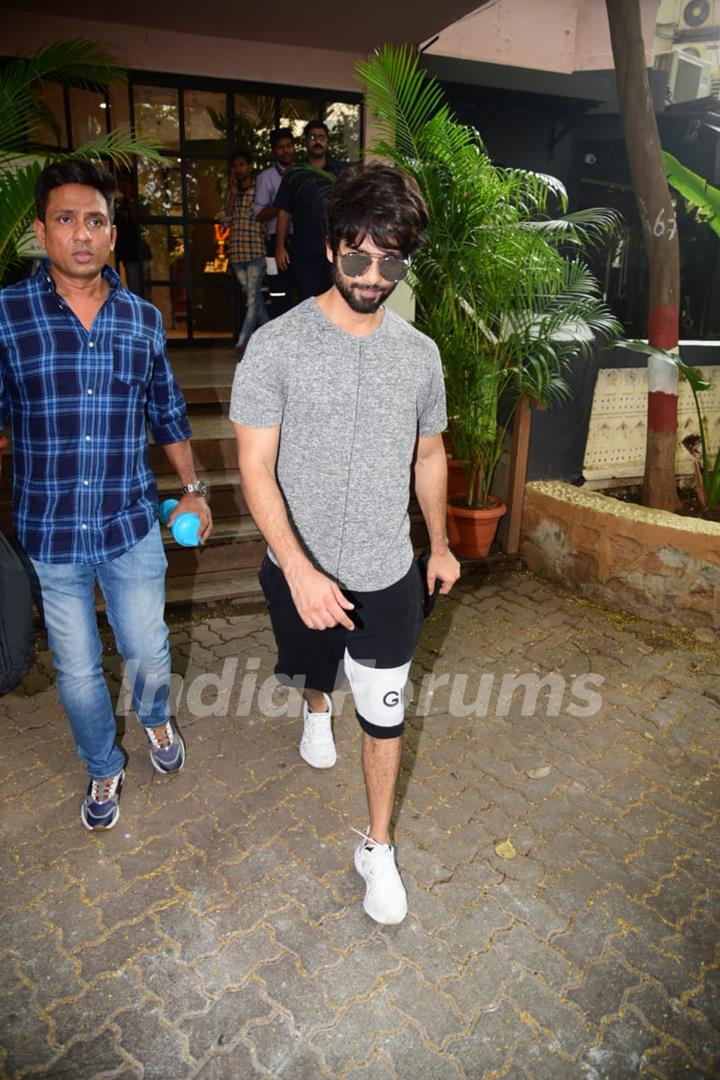 Shahid Kapoor spotted around the town