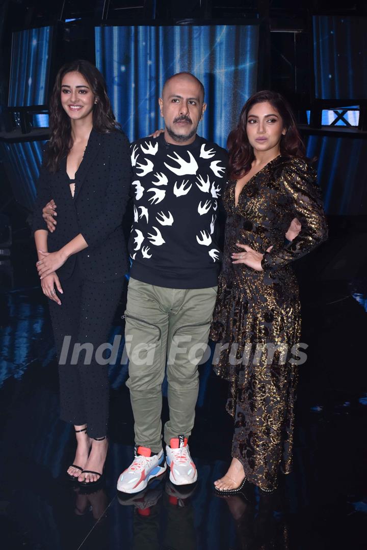 Ananya Panday, Kartik Aaryan and Bhumi Pednekar promote Pati Patni Aur Woh on the sets of Indian Idol!