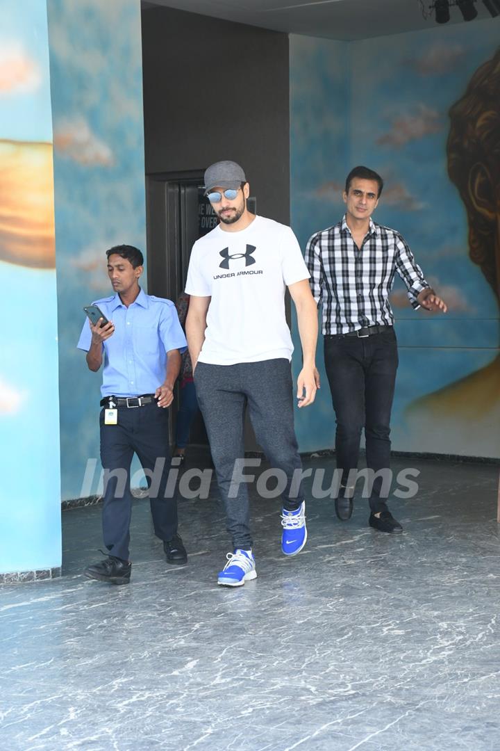 Sidharth Malhotra snapped around the town