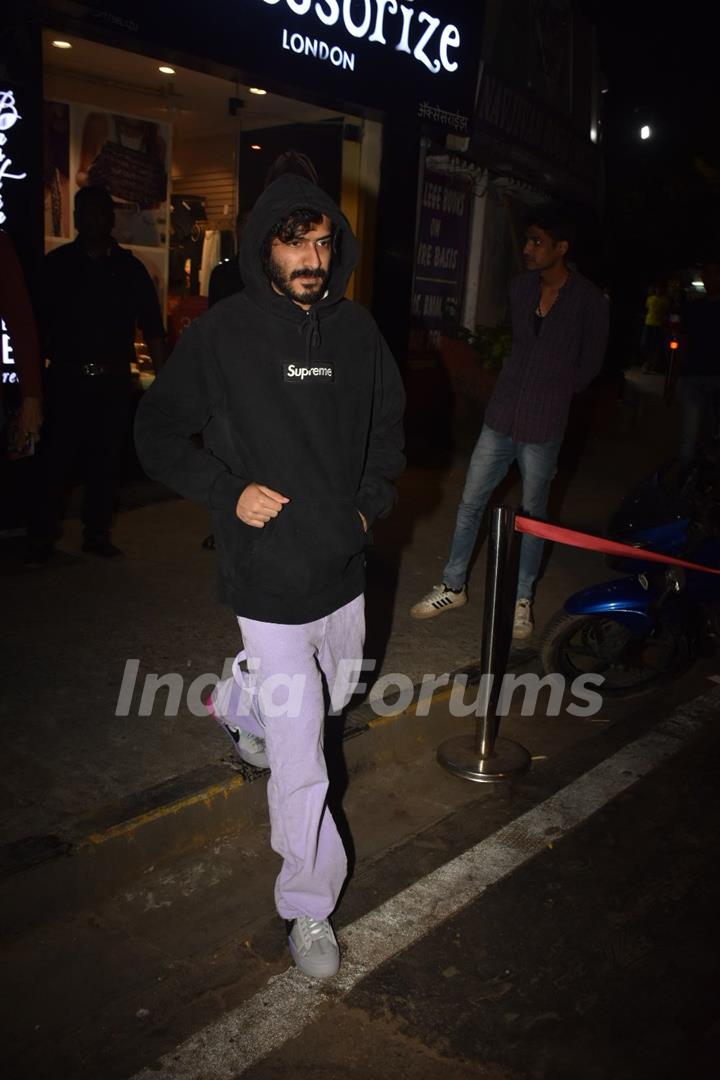 Harshvardhan Kapoor snapped at Bastian