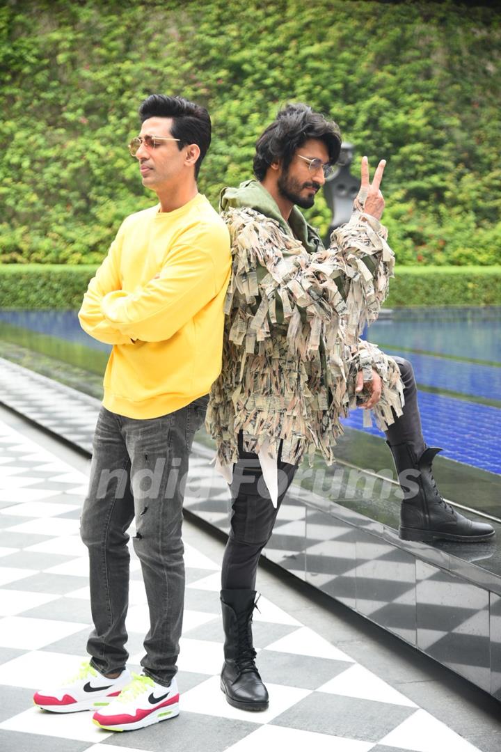 Vidyut Jammwal and Gulshan Devaiah papped during the promotions of Commando 3