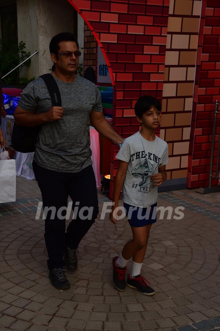 Celebs grace Sachiin Joshi and Urvashi Sharma's son Sivansh's birthday with their kids