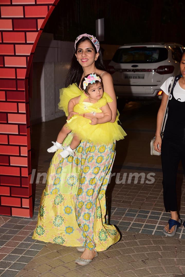 Celebs grace Sachiin Joshi and Urvashi Sharma's son Sivansh's birthday with their kids