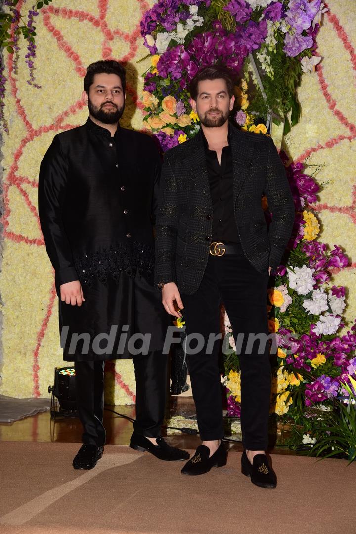 Celebs attend Sooraj Barjatya's son Devansh Barjatya's wedding reception