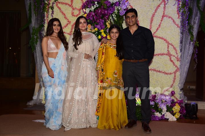 Celebs attend Sooraj Barjatya's son Devansh Barjatya's wedding reception