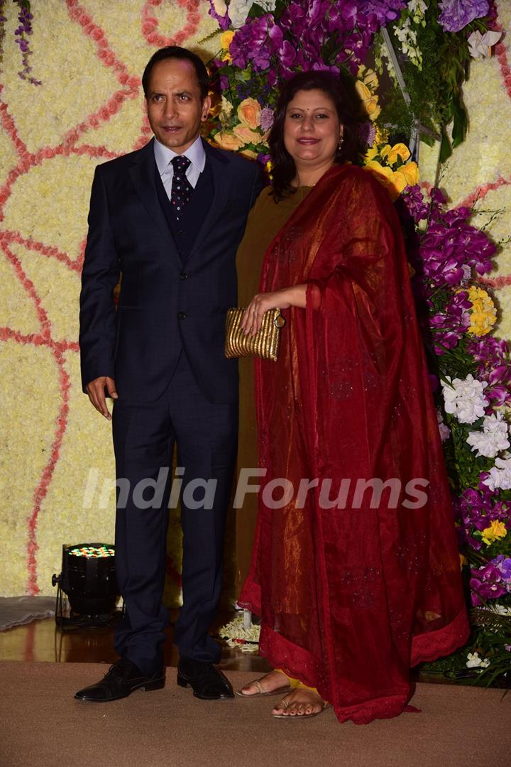 Celebs attend Sooraj Barjatya's son Devansh Barjatya's wedding reception