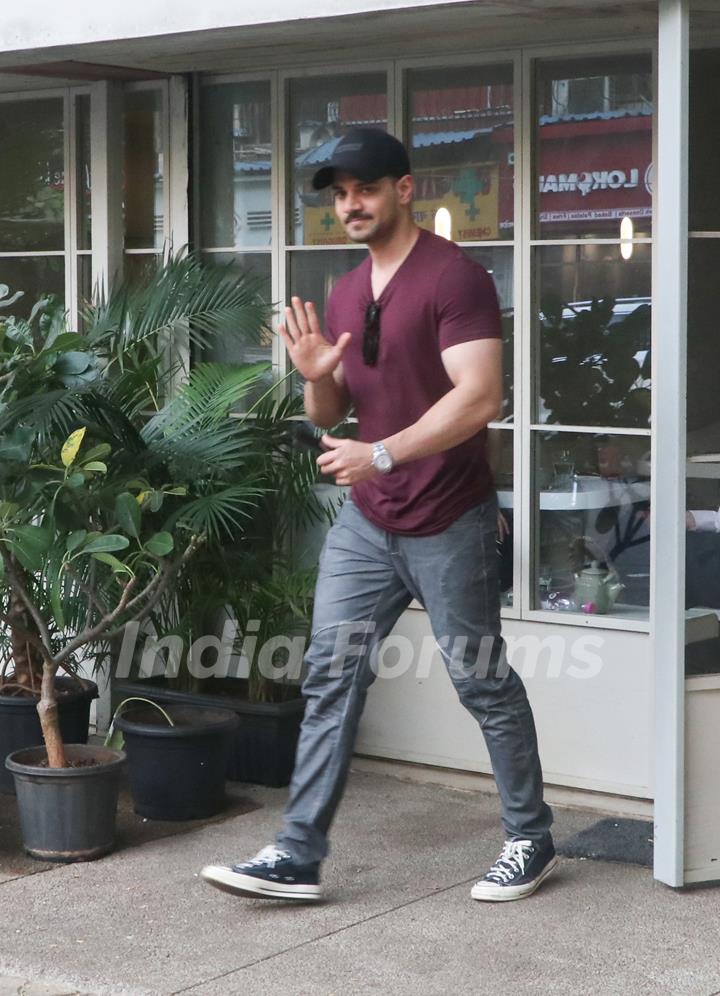 Sooraj Pancholi snapped around the town