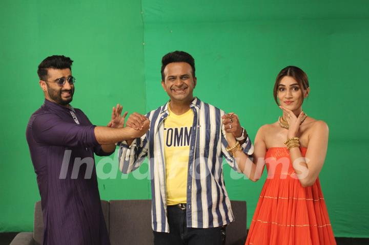 Arjun Kapoor, Kriti Sanon and Siddharth Kannan