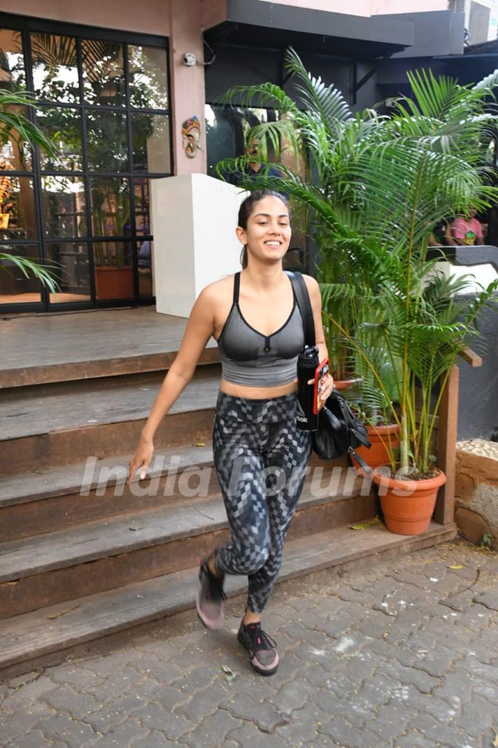 Mira Rajput Kapoor papped around the gym