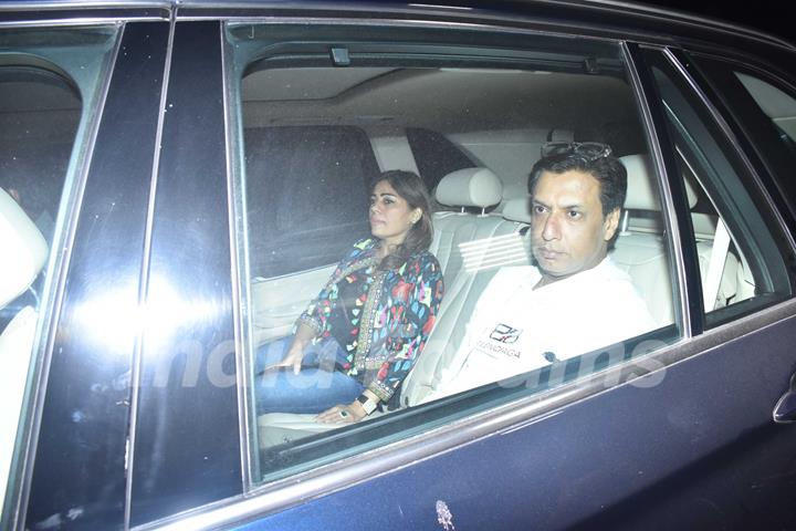 Bollywood stars attend the special screening of Panipat