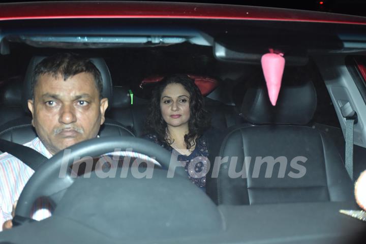 Bollywood stars attend the special screening of Panipat