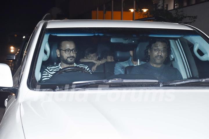 Bollywood stars attend the special screening of Panipat