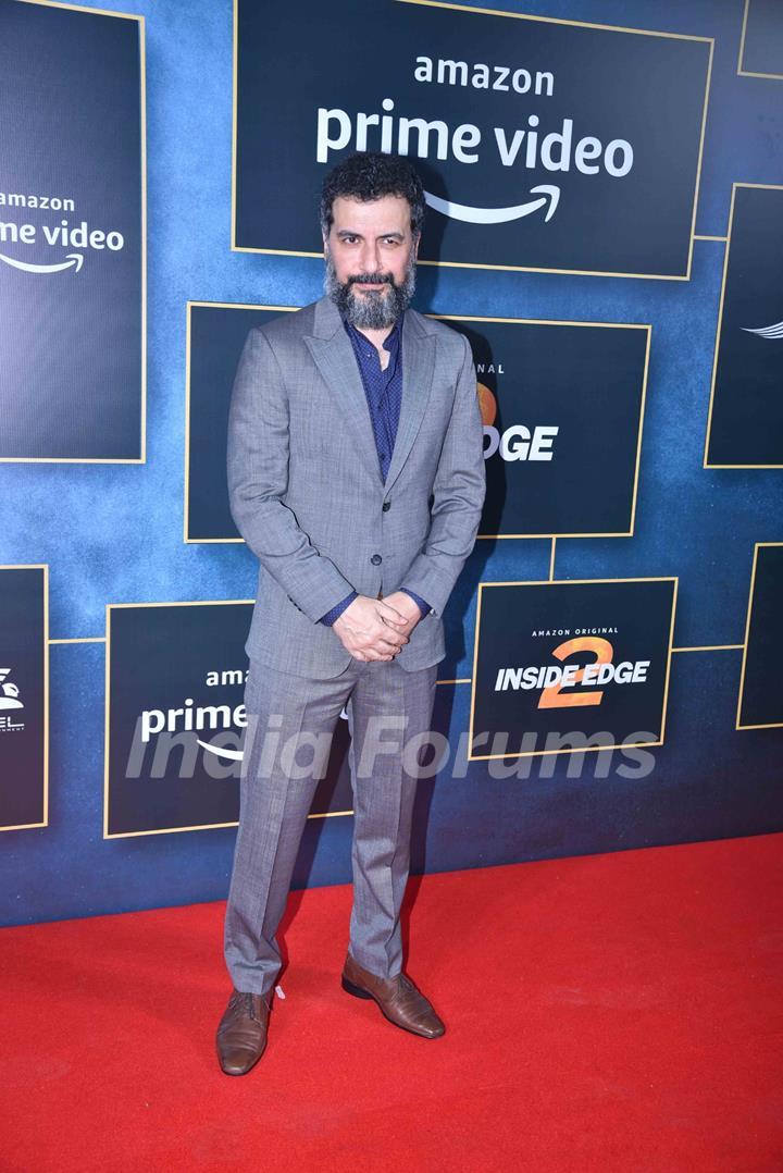 Aamir Bashir attends the special screening of Inside Edge 2