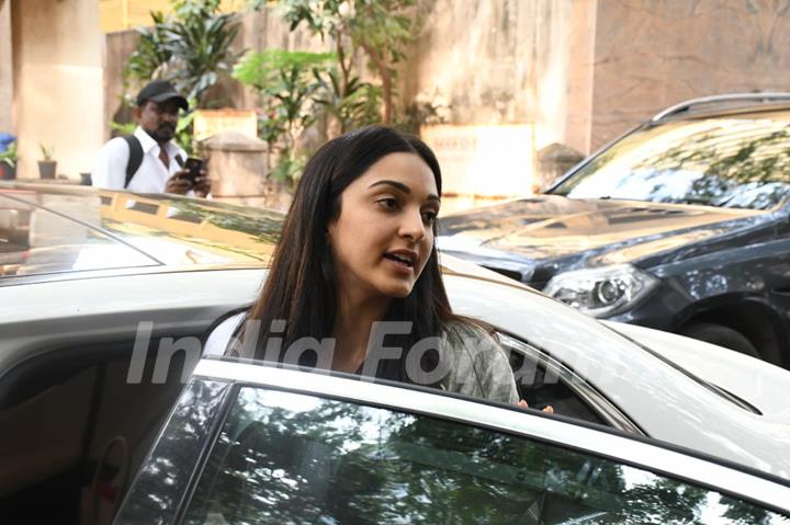 Kiara Advani snapped around the town