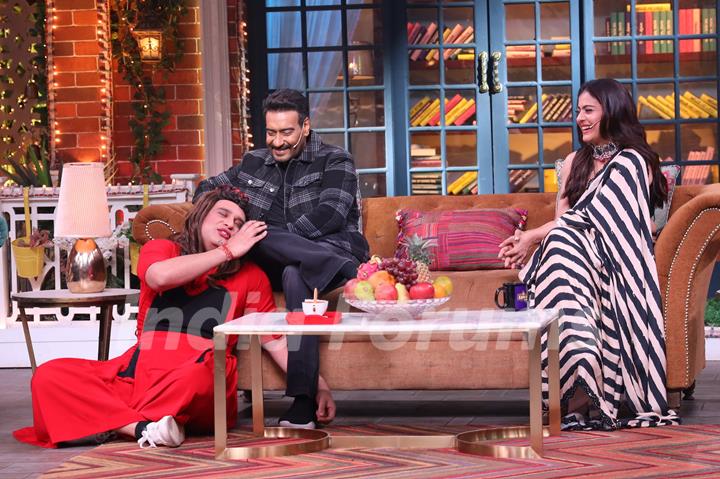 Ajay Devgn and Kajol on The Kapil Sharma Show!