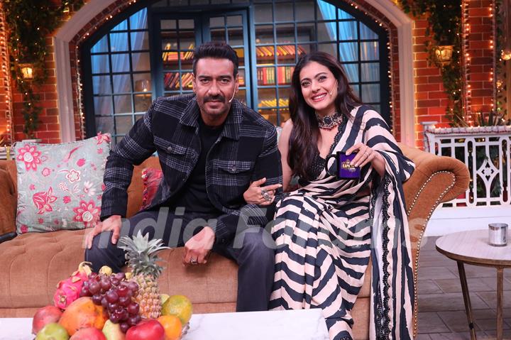 Ajay Devgn and Kajol on The Kapil Sharma Show!