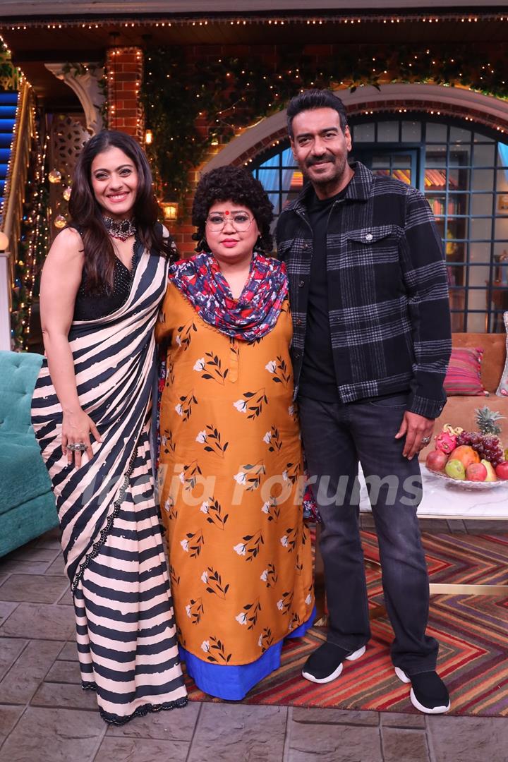 Ajay Devgn and Kajol on The Kapil Sharma Show!