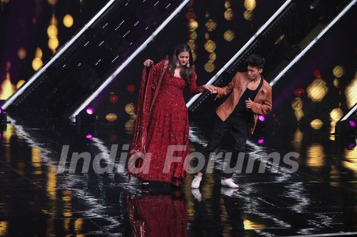 Kajol on the sets of Dance Plus 5!