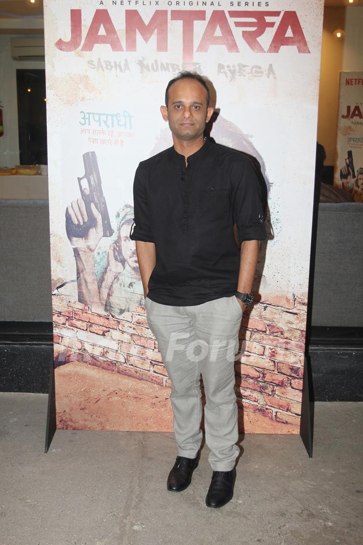 Soumendra Padhi present at the screening of Jamtara Sabka Number Ayega