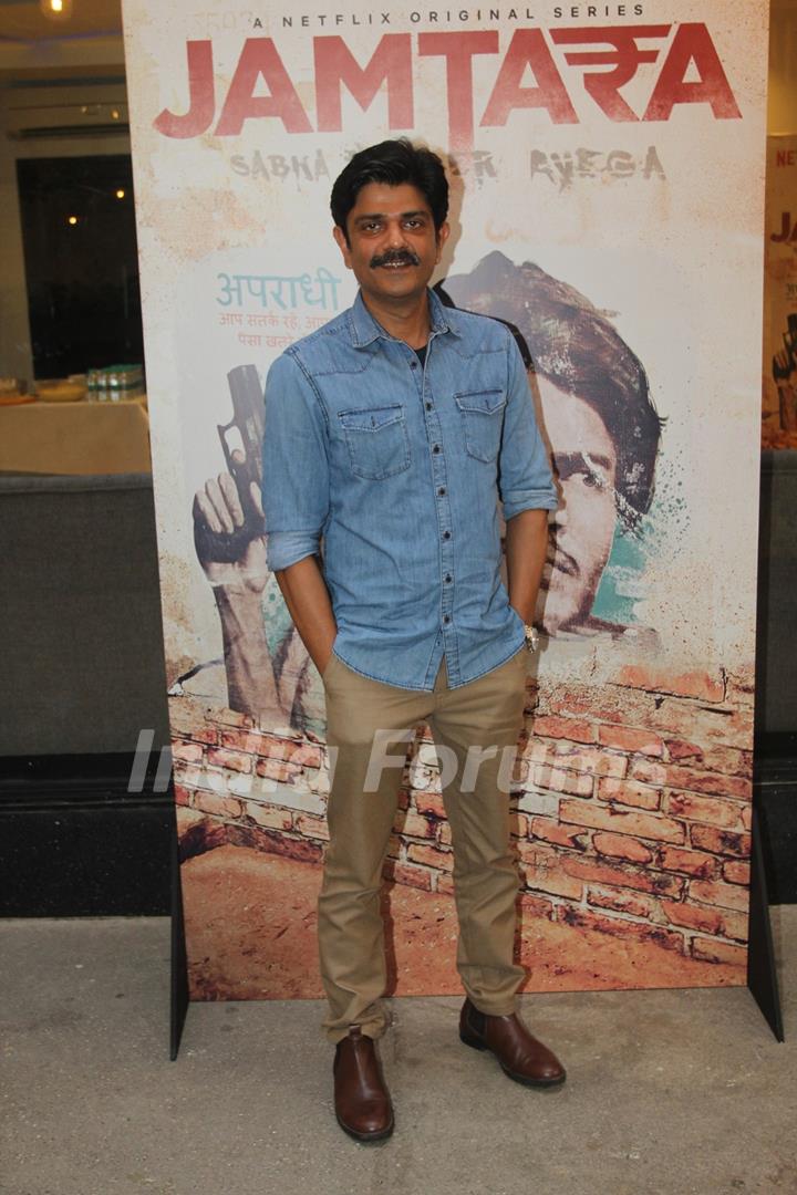 Amit Sial present at the screening of Jamtara Sabka Number Ayega