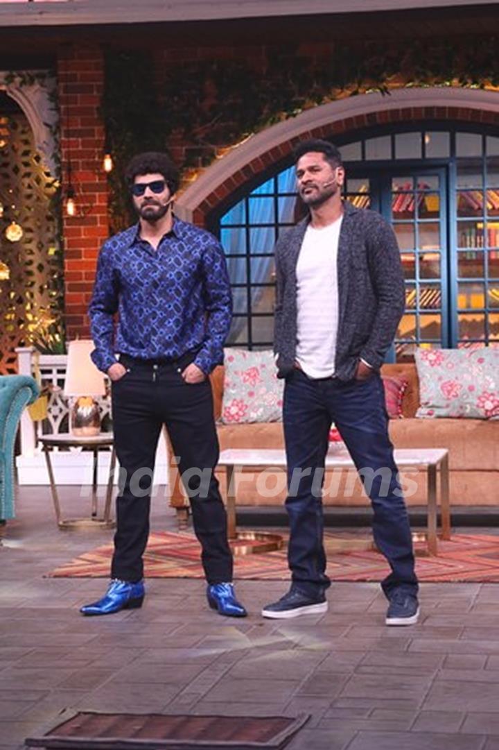 Prabhu Deva on the sets of The Kapil Sharma Show!