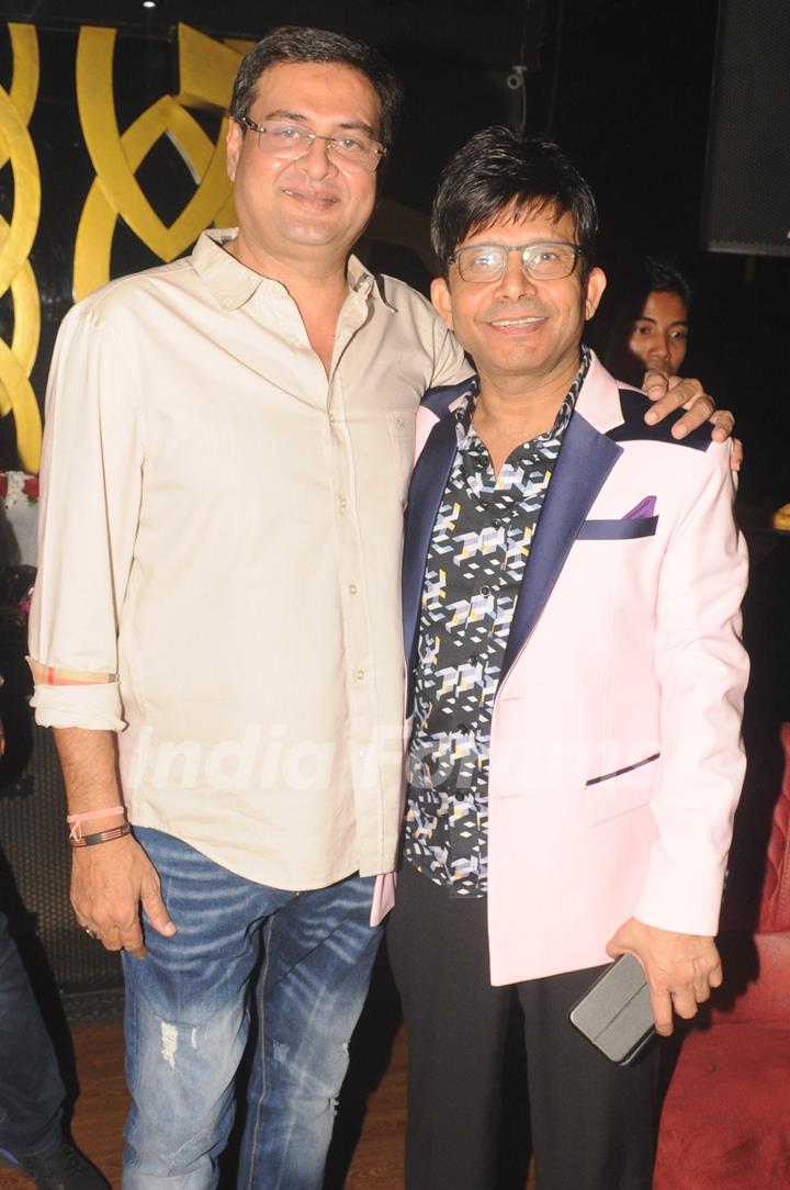 Rumi Jaffery with Kamaal R Khan