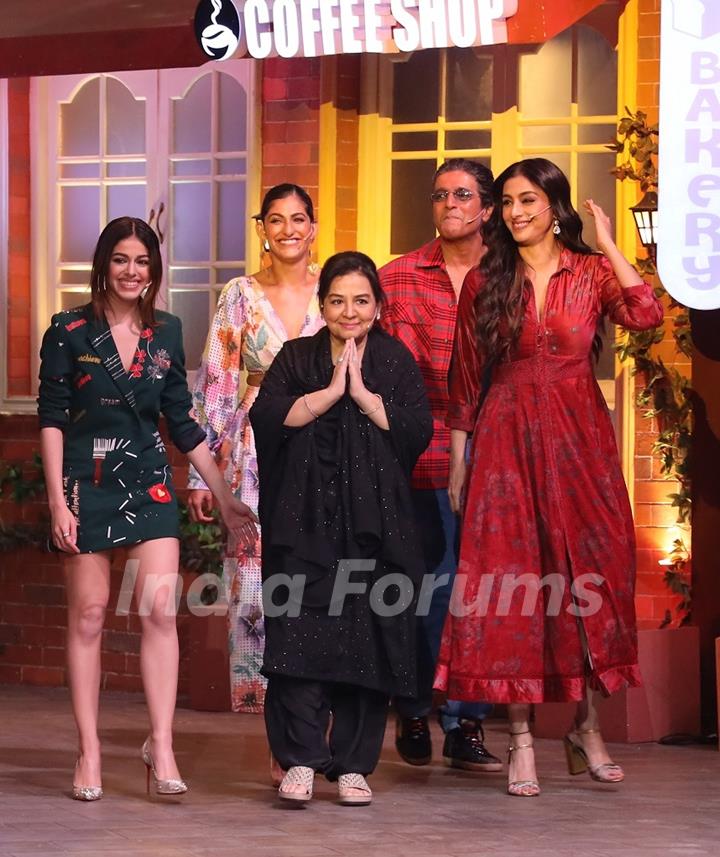 Alaya, Tabu, Kubbra Sait, Farida Jalal and Chunky Pandey