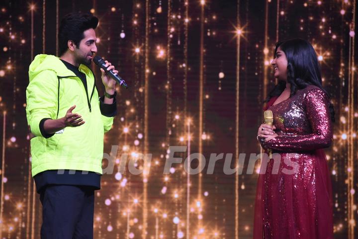 Ayushmann khurrana Ankona’s dreamy moment on Indian idol season 11